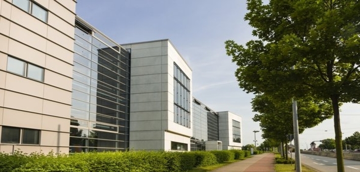 Gelände des Max-Planck-Institutes in Magdeburg